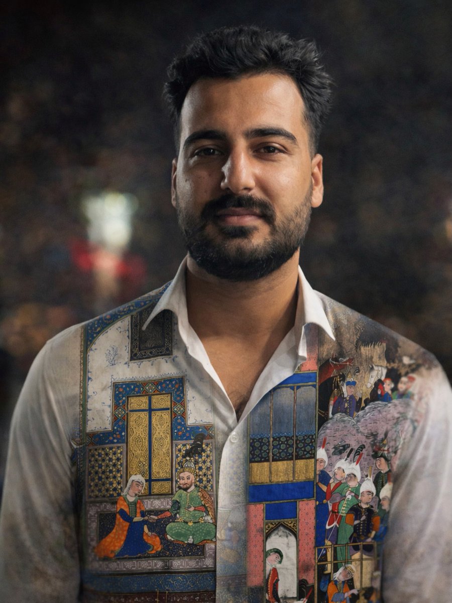 Recorded portrait of Amirreza Rajaei