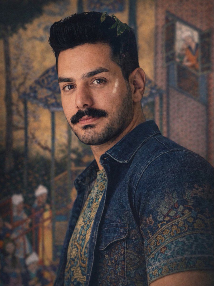 Recorded portrait of Akbar Jahangiri