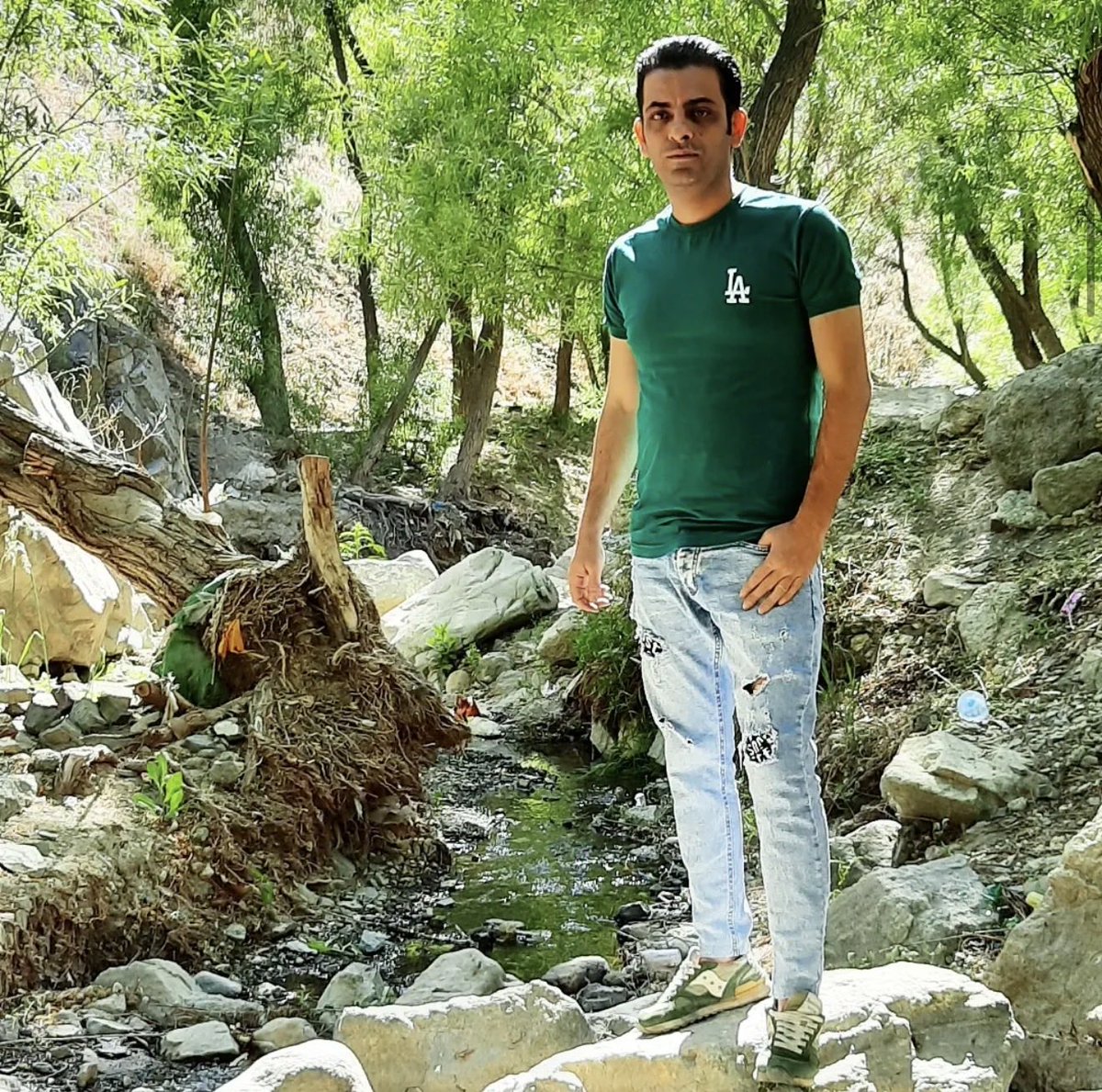 تصویر ثبتشده یاسر باغانی