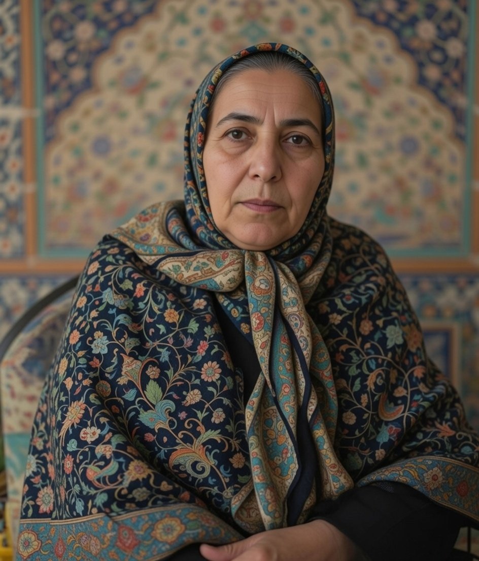 تصویر ثبتشده صغری حاتمی