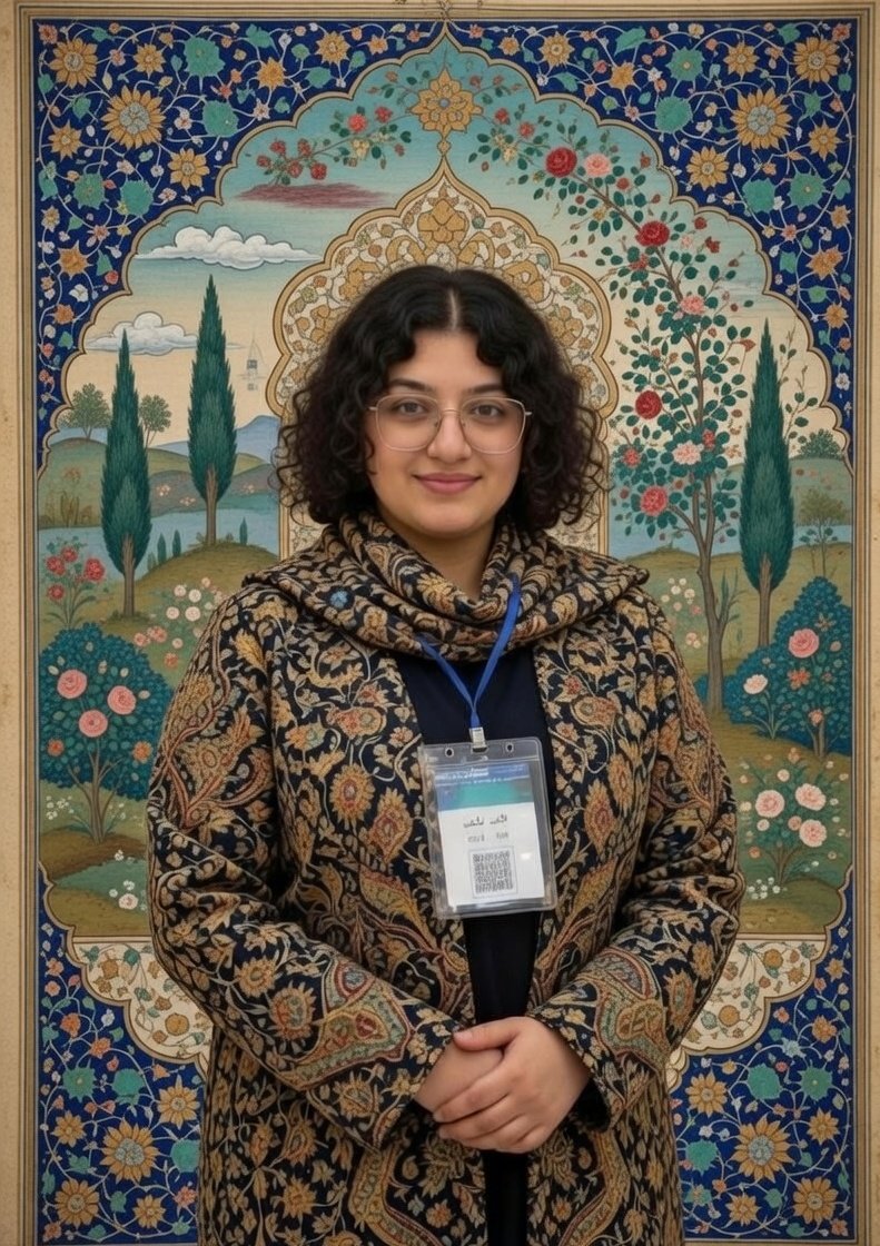 Recorded portrait of Narges Elmi