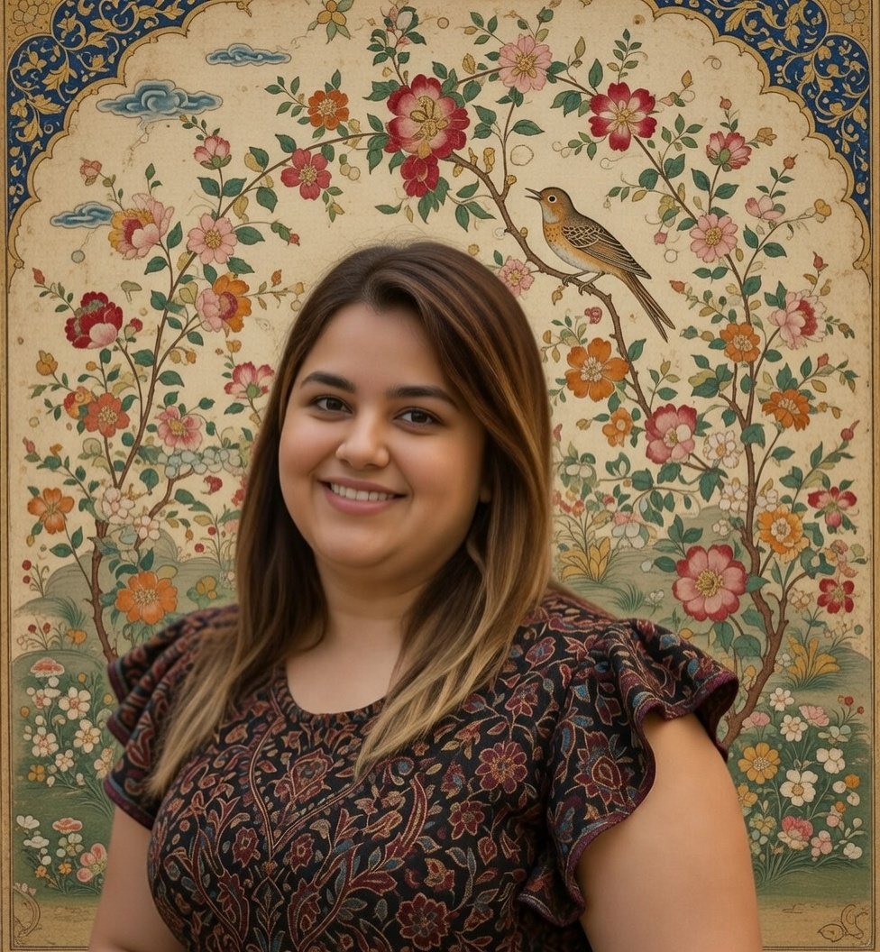 Recorded portrait of Atena Hosseinian