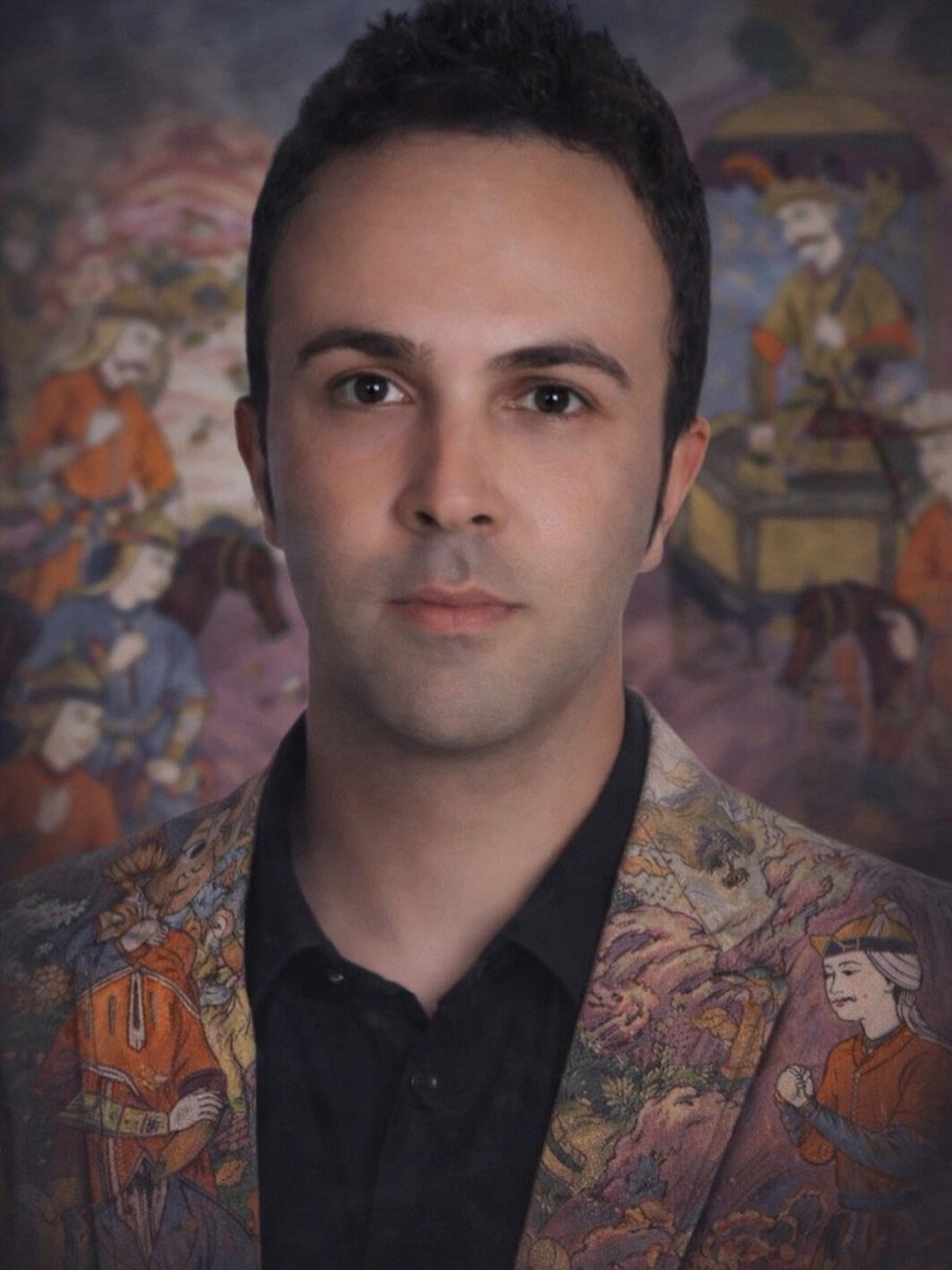 Recorded portrait of Mehdi Ahmadi